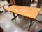Butcher Block Rectangular Table 24