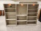 Lot of 3 Metal Bookcases 34 1/2