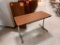 Lot of 2 Wood Grain Tables 24