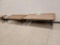Lot of 2 Woodgrain Rectangular Tables 60