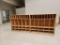 Lot of 2 Woodgrain Cubby/Coat Racks 60