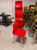 Lot of 20 Plastic Student Chairs 15