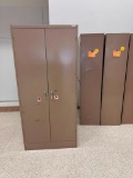 Lot of 3 Metal Storage Cabinets 36