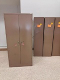 Lot of 3 Metal Storage Cabinets 36