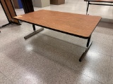 Wood Grain Rectangular Table 36