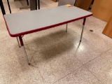 Red Trim Table 24