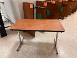 Lot of 2 Wood Grain Tables 24