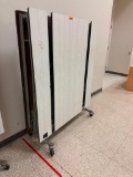 Folding Cafeteria Lunch Table on Wheels 60