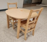 Lot of 3 Woodgrain Kids 29 1/2