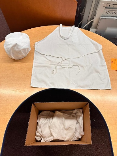 Group of Chef Hats and Aprons