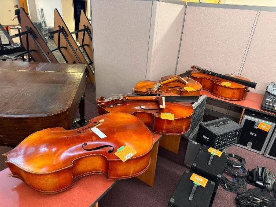 Four Damaged Cellos
