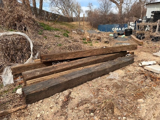 Landscaping Timber and Ties, 6in x 6in Posts, Railroad Ties