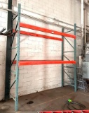 Single Section Pallet Racking, 12ft Uprights, 10ft Beams, 42in Deep, Wire Decking