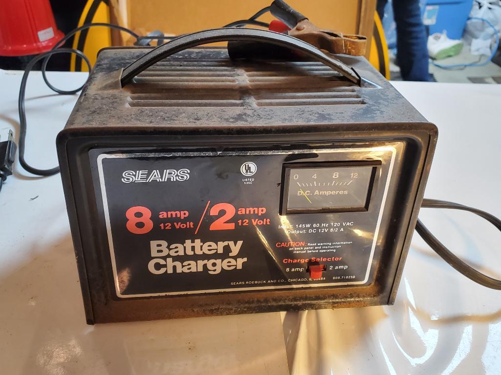 Sears 12 Volt Amp Amp Battery Charger Proxibid