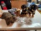 Group of Plush Toy Stuffed Animals - Dogs
