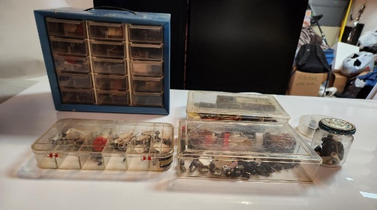 Akro-Mils Vintage Storage Drawer w/ Assorted Parts