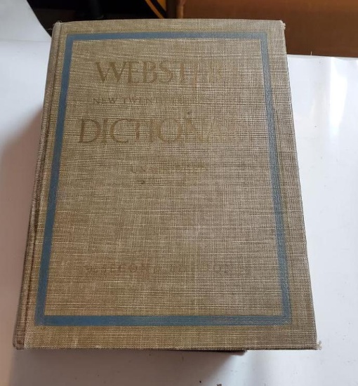 Websters New Twentieth Century Dictionary Unabridged Second Edition