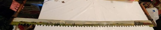 Painted 5 ft Crosscut Saw