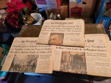 Lot of 4 The Washington Post from 1963