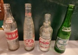 Lot of 4 Assorted Vintage Bottles