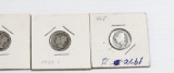 Lot of 3 1918, 1920 & 1923-S Mercury Silver Dimes
