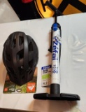NEW Ozark Trail Bicycle Helmet & Zefal Air Storm 100 Pump