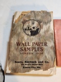 1926 Wall Paper Sample Book for Vintage Sears & Roebuck Co. & More