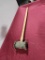 Antique Link II P.R.R. Railroad Mallet or Driver, Maybe Pennsylvania Railroad
