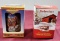 Lot of 2 Budweiser Holiday Stein; 20th & 40th Anniversary
