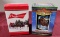 Lot of 2 Budweiser Holiday Steins