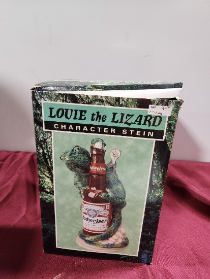Louie The Lizard Character Stein