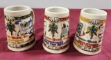 Lot of 3 Anheuser-Busch 