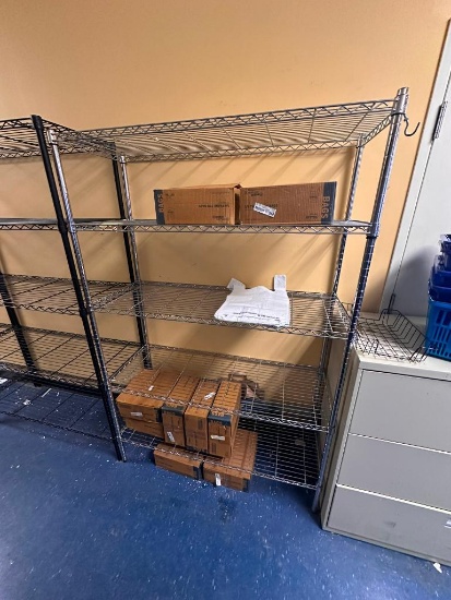 METRO NSF Chrome Shelving Unit 5 Shelves, 73in x 48in x 18in