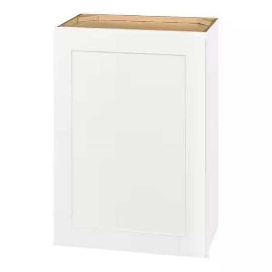 Avondale 21in W x 12in D x 30in H Ready to Assemble Shaker Wall Kitchen Cabinet