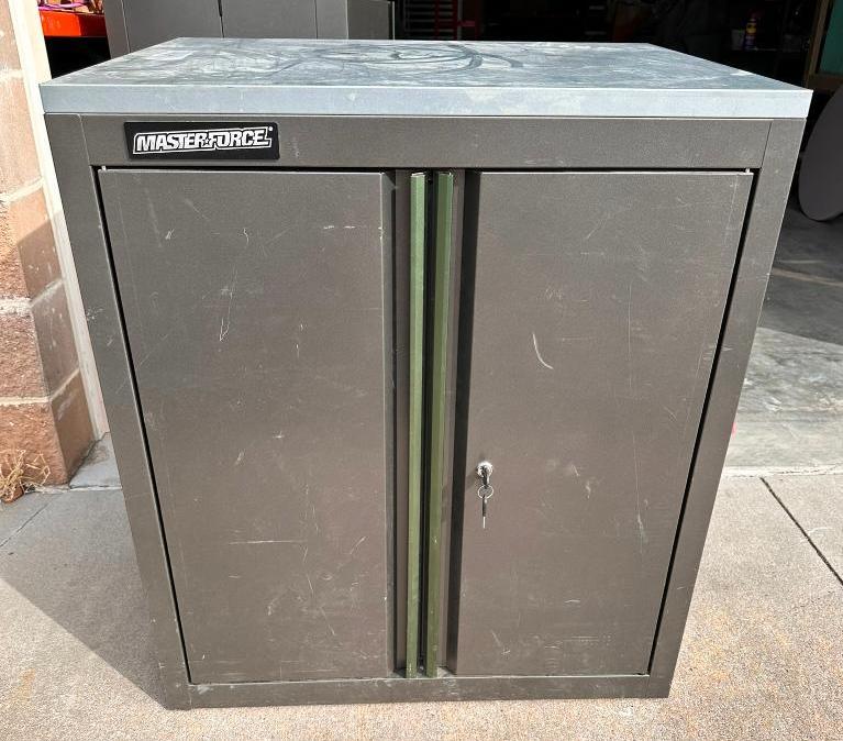 HD Metal Masterforce Garage w/ Key Proxibid