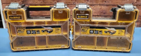 Two Nice DeWalt Organizer Cases