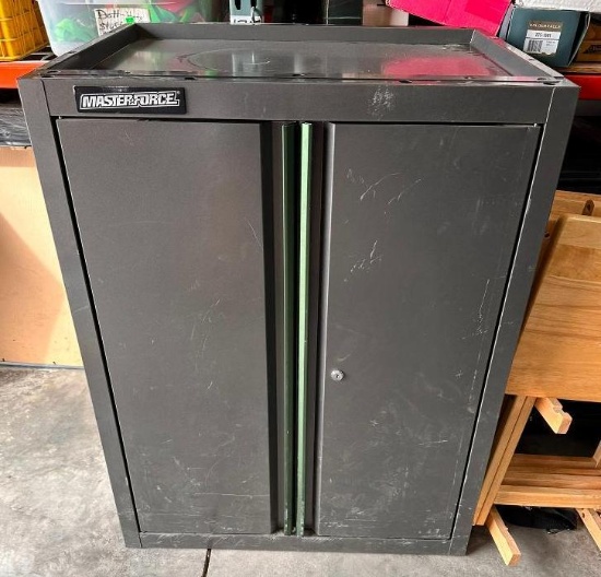 HD Metal Masterforce Garage w/ Key Estate & Personal Property