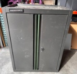 HD Metal Masterforce Garage Cabinet w/ Key