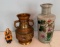 Oriental Vases and Figurine