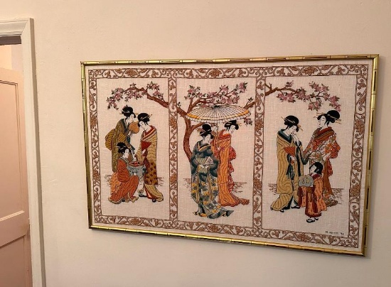 Handmade Asian Tapestry