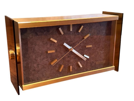 Vintage Mid-Century Modern Quartzmatic by Westclox Clock