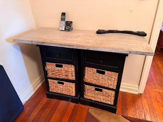 Cabinet and Marble Top