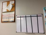 Cork Board and Grease Board