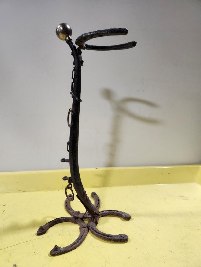 Antique Horse Hame, Shoe Umbrella or Cane Stand