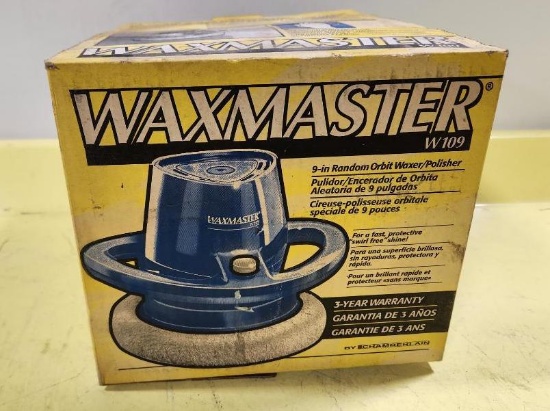 WaxMaster 9in Random Orbit Waxer/Polisher W109 Buffer