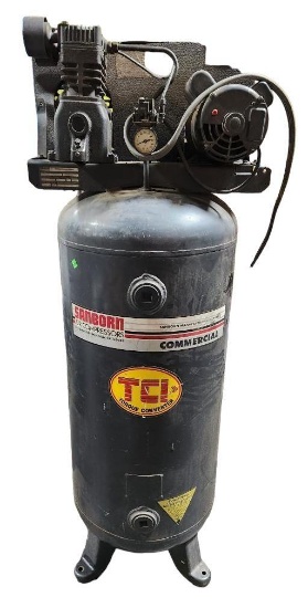 Sanborn60 Gallon Vertical Commercial Air Compressor, 2-Stage, 5hp, Model 500A60,