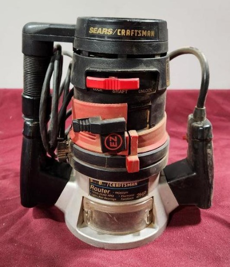 Sears Craftsman Router w/ Worklight, 2HP
