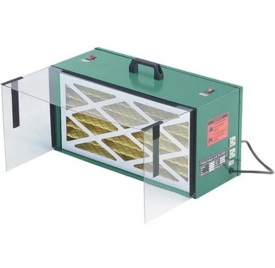 Grizzly G9955 Bench Top Dual Fan Dust Filter
