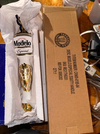 New Modelo Beer Tap Handle, New in Box
