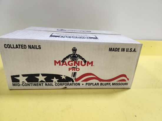 Sealed Case, Magnum Pro Coil Nails, 2-3/8in x .113 Medium Diamond Point, 3,000ct No. 8129
